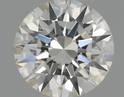 0.26 carat K-IF Excellent cut Natūralus Round Deimantas (1)