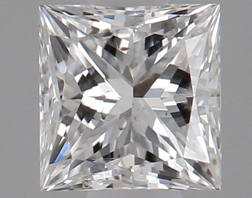0.31 carat F-SI2 Natūralus Princess Deimantas (1)