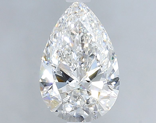 1.01 carat F-VS2 Natūralus Pear Deimantas (1)