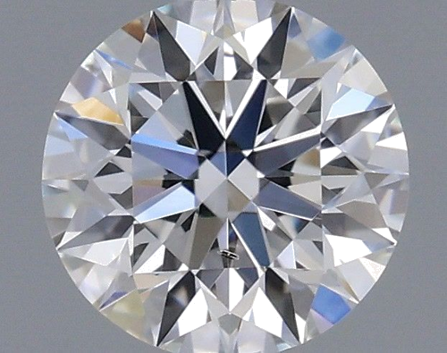 0.41 carat F-SI1 Excellent cut Natūralus Round Deimantas (1)