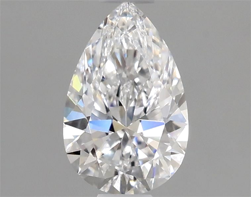 0.74 carat D-VVS1 Natūralus Pear Deimantas (1)