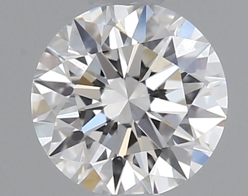 0.41 carat F-VVS1 Excellent cut Natūralus Round Deimantas (1)