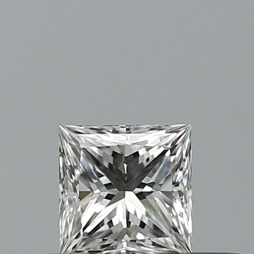 0.23 carat F-VVS1 Natūralus Princess Deimantas (1)