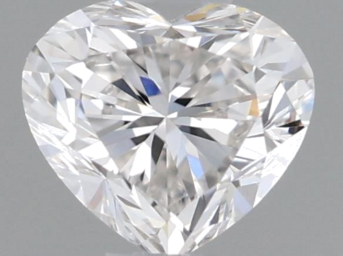 0.4 carat H-VVS1 Natūralus Heart Deimantas (1)