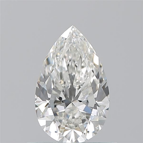 0.7 carat H-VVS1 Natūralus Pear Deimantas (1)