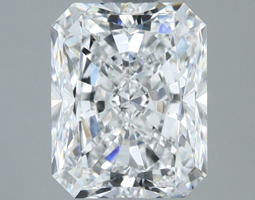 1.52 carat F-SI1 Natūralus Radiant Deimantas (1)