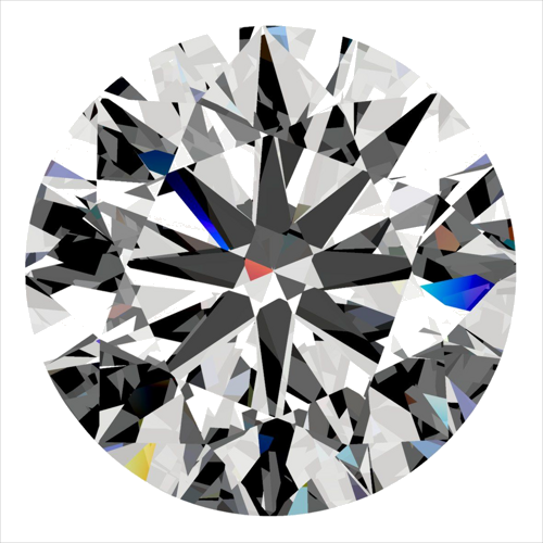 0.3 carat E-VS2 Very Good cut Natūralus Round Deimantas (1)
