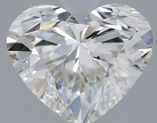 0.56 carat H-VS1 Natūralus Heart Deimantas (1)