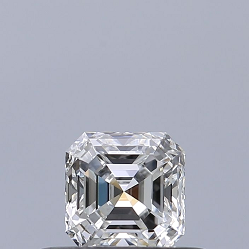 0.33 carat E-VVS2 Natūralus Asscher Deimantas (1)