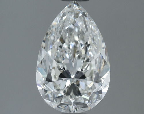 1.52 carat H-SI2 Natūralus Pear Deimantas (1)