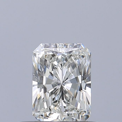 0.42 carat G-VVS1 Natūralus Radiant Deimantas (1)