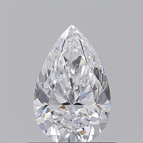 0.72 carat D-VVS1 Natūralus Pear Deimantas (1)