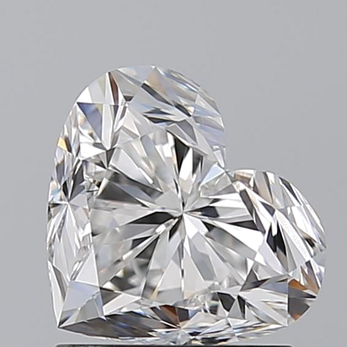 1.5 carat E-VS1 Natūralus Heart Deimantas (1)