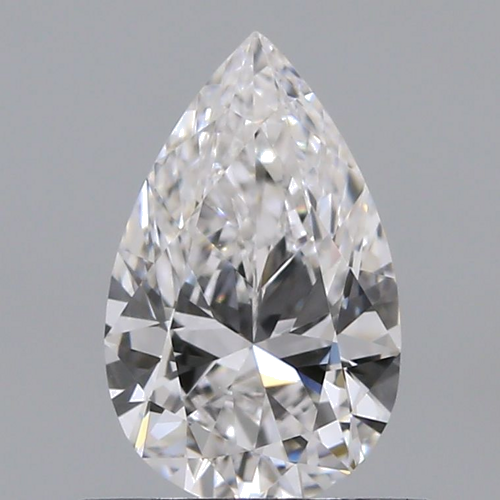 0.55 carat E-VVS2 Natūralus Pear Deimantas (1)