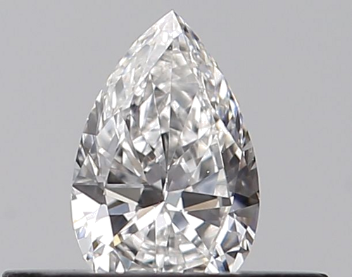 0.23 carat E-VVS1 Natūralus Pear Deimantas (1)