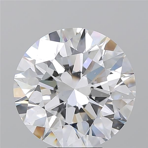 6.01 carat D-SI1 Excellent cut Natūralus Round Deimantas (1)