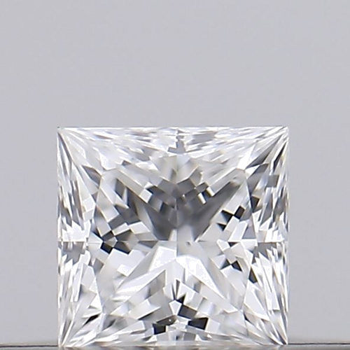 0.15 carat E-VS1 Natūralus Princess Deimantas (1)
