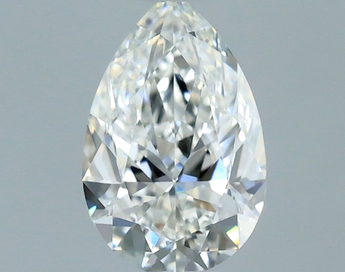 0.4 carat G-VVS1 Natūralus Pear Deimantas (1)