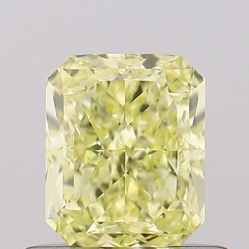 0.62 carat Fancy Intense Yellow-VVS1 Natūralus Radiant Deimantas (1)