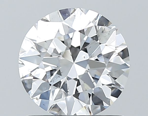 1.02 carat E-SI1 Excellent cut Natūralus Round Deimantas (1)