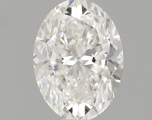 0.71 carat F-VVS2 Natūralus Oval Deimantas (1)