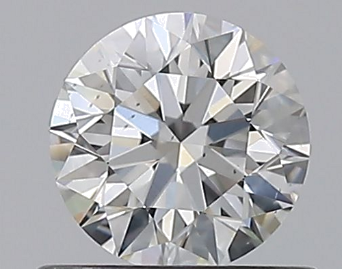 0.62 carat F-SI1 Excellent cut Natūralus Round Deimantas (1)