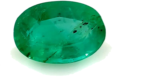 0.48 carat GREEN Oval Smaragdas (1)