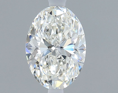 0.6 carat H-VVS1 Natūralus Oval Deimantas (1)
