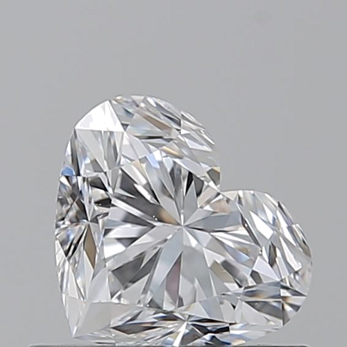 0.7 carat D-VS2 Natūralus Heart Deimantas (1)