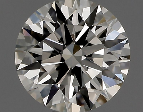 0.42 carat K-IF Excellent cut Natūralus Round Deimantas (1)