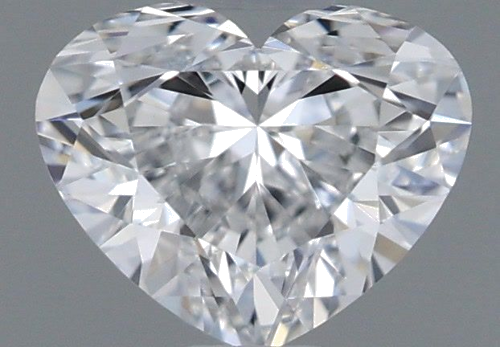 0.4 carat D-VVS1 Natūralus Heart Deimantas (1)