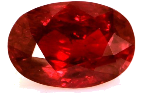 0.63 carat RED Oval Rubinas (1)