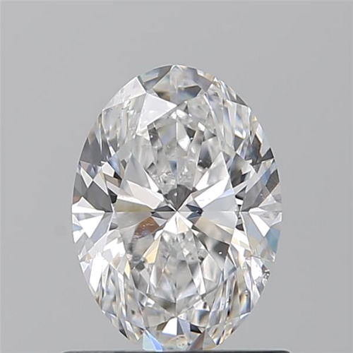 0.91 carat D-SI2 Natūralus Oval Deimantas (1)