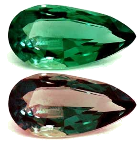 0.36 carat GREEN Pear Alexandrite (1)