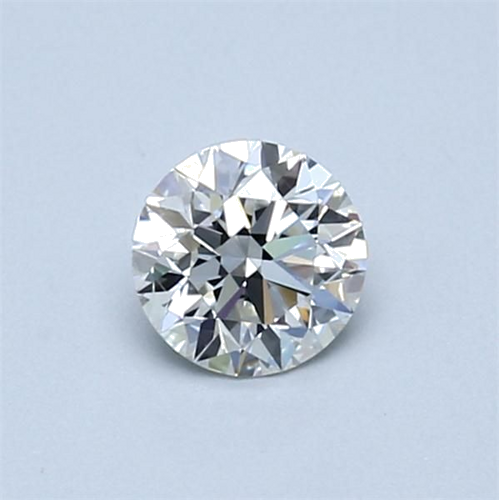0.44 carat H-VVS1 Excellent cut Natūralus Round Deimantas (1)