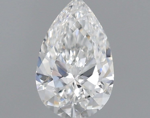 0.52 carat F-SI1 Natūralus Pear Deimantas (1)