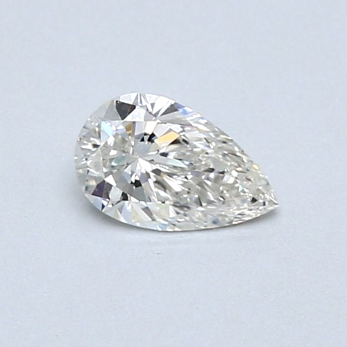 0.35 carat H-VVS1 Natūralus Pear Deimantas (1)