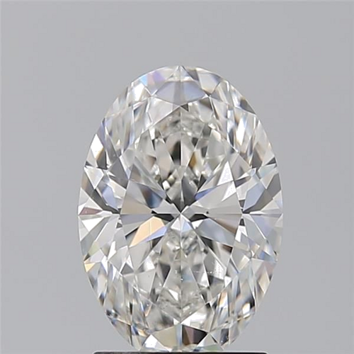 1.5 carat G-VS2 Natūralus Oval Deimantas (1)