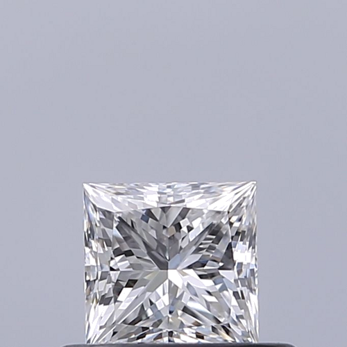 0.4 carat E-IF Natūralus Princess Deimantas (1)