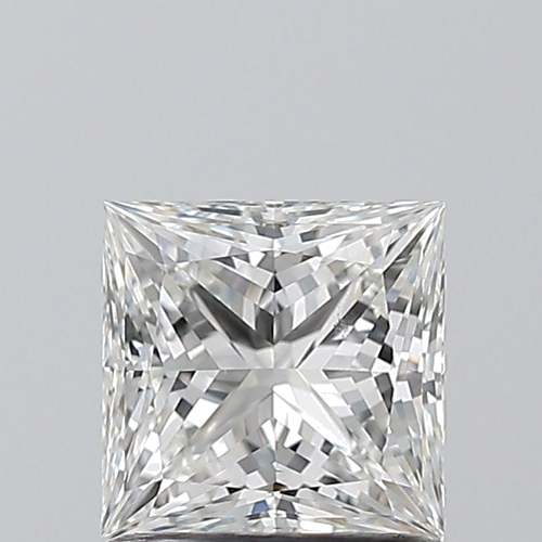1.02 carat F-SI1 Natūralus Princess Deimantas (1)