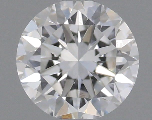 0.19 carat F-VVS2 GD cut Natūralus Round Deimantas (1)