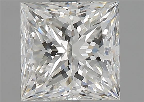 1.7 carat F-VS2 Natūralus Princess Deimantas (1)