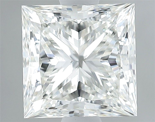 1.7 carat J-VVS2 Natūralus Princess Deimantas (1)