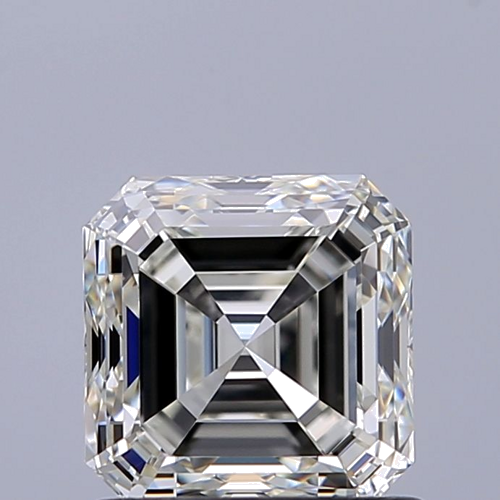 1.0 carat J-IF Natūralus Asscher Deimantas (1)