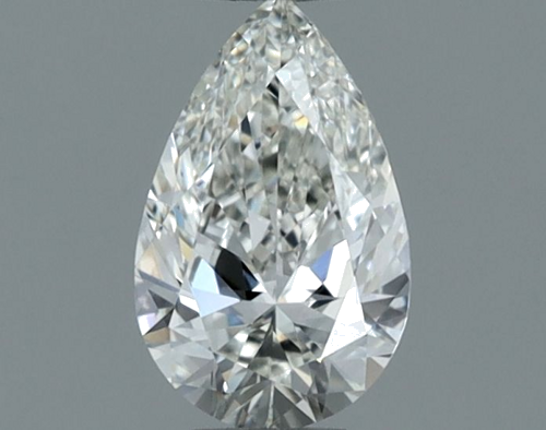 0.5 carat I-VS2 Natūralus Pear Deimantas (1)