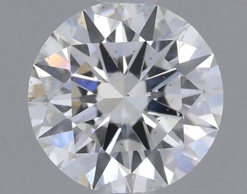 0.54 carat G-SI2 Excellent cut Natūralus Round Deimantas (1)