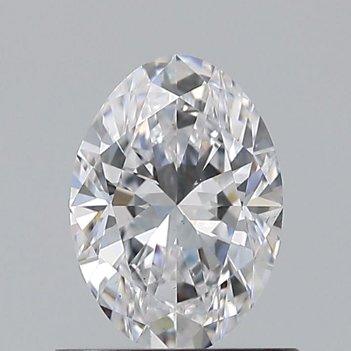 0.7 carat D-VS2 Natūralus Oval Deimantas (1)
