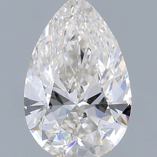 0.5 carat I-VS1 Natūralus Pear Deimantas (1)