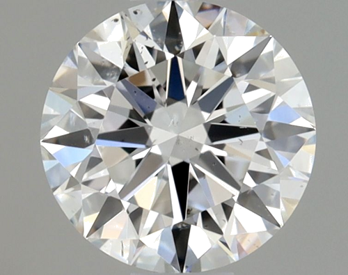 0.6 carat F-SI2 Excellent cut Natūralus Round Deimantas (1)