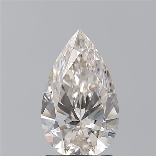 1.7 carat J-VS2 Natūralus Pear Deimantas (1)